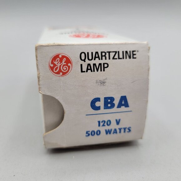 GE 120V 500W and Sylvania 120V 600W Quartzline Lamps GOK Editor Lamp Lot - Picture 2 of 12